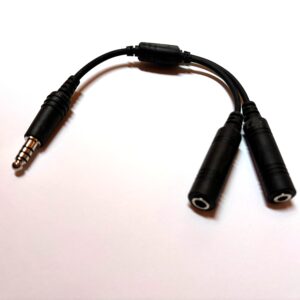 ODH-01 Adattatore per Cuffie Aviazione da GA ad U-174/U