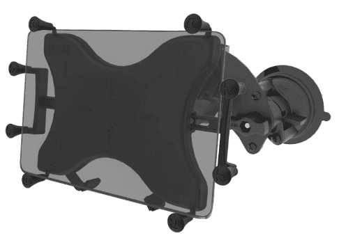 Supporto RAM Mounts X-Grip Doppia Ventosa per tablet 9.7-10.9".