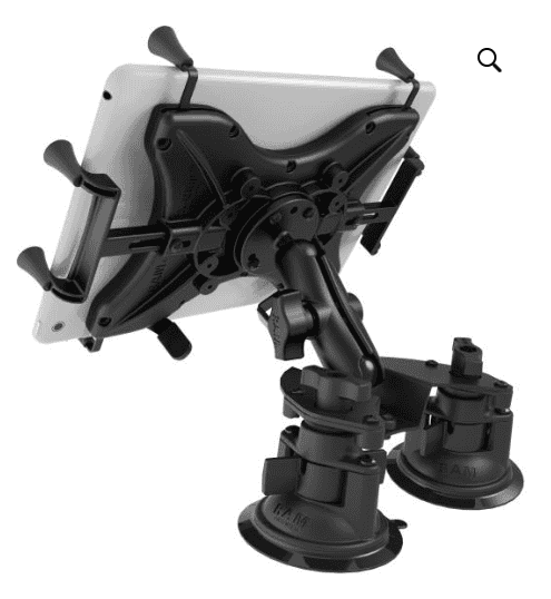 Supporto RAM Mounts X-Grip doppia ventosa per tablet 9.7-10.9".