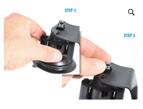 Supporto RAM Mounts X-Grip Doppia Ventosa per tablet 9.7-10.9".